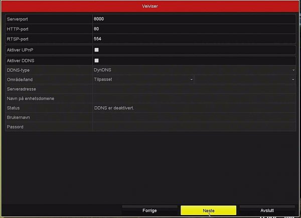 Netcam Hikvision NVR06 porter