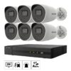 Netcam Hikvision kamera pakke Acusense Mikrofon Høyttaler Alarm 2046G2-IUSL-6