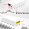 POE-extender fra 1 POE+-port til 2 POE-porter