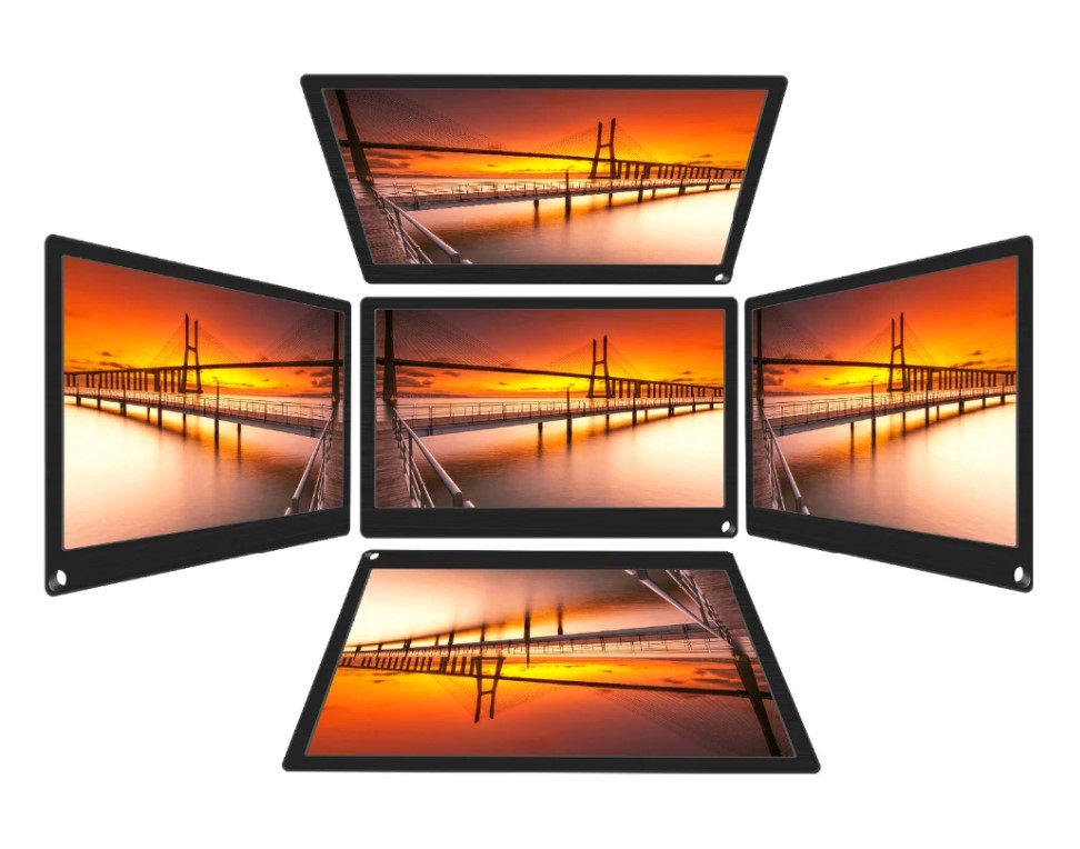 Liten flat 12" skjerm IPS LED 2K 2560*1440