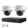 Netcam Hikvision Analog dome 2MP FULL HD megapixel kamera pakke 2stk