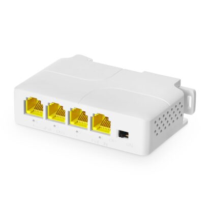 POE-extender fra 1 POE-port til 3 POE-porter Gigabit