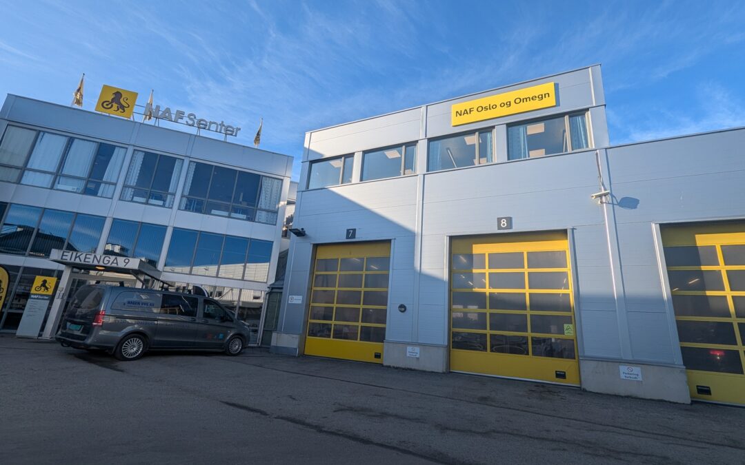 NAF-senteret i Oslo har fått ny, intelligent kameraovervåkning